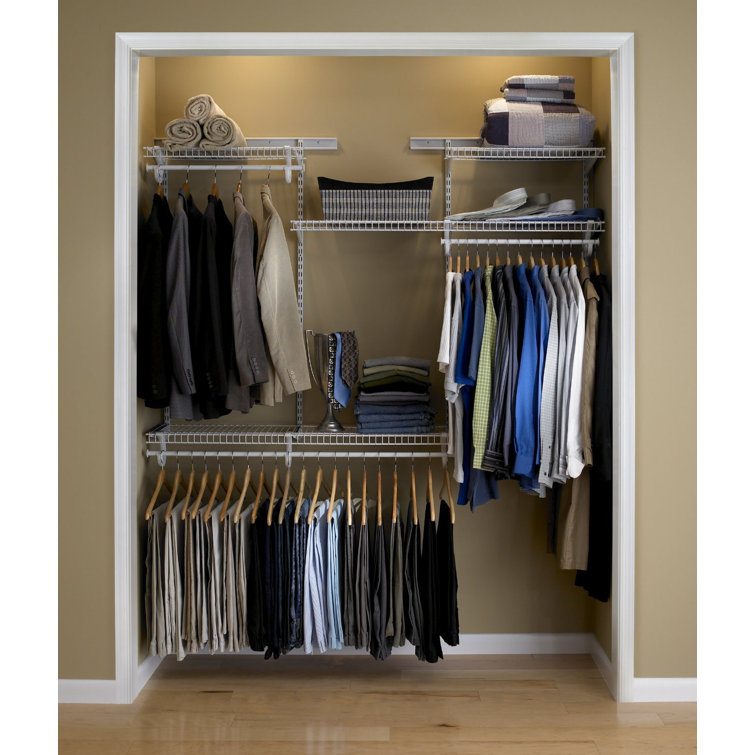 Closetmaid Adjustable Clothes Storage System up to 183cm Wide & Reviews Wayfair.co.uk
